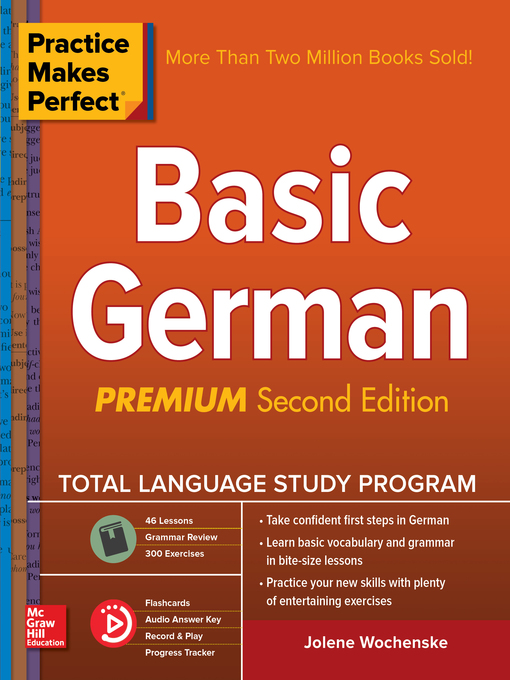 Cover image for Basic German